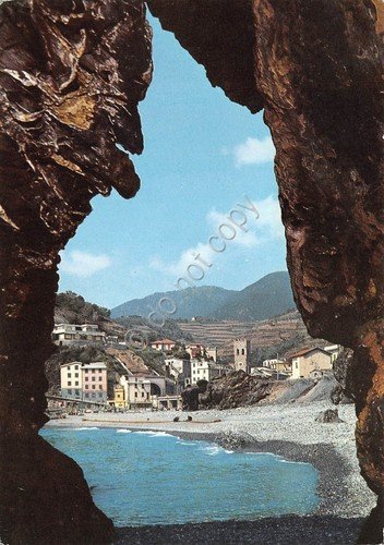 Cartolina Monterosso al Mare spiaggetta dei pescatori 1967 (La Spezia) | Immagine principale