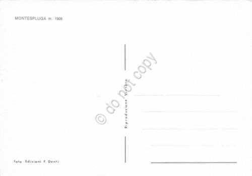 Cartolina Montespluga case e fiume (Sondrio) | Immagine Gallery 2