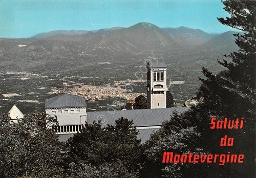 Cartolina Montevergine Santuario e conca avellinese | Immagine principale