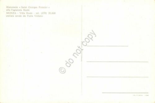 Cartolina Monza Parco Reale Ristorante St Georges Premier (Milano) | Immagine Gallery 2
