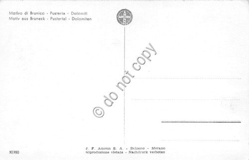 Cartolina Motivo di Brunico Dolomiti | Immagine Gallery 2
