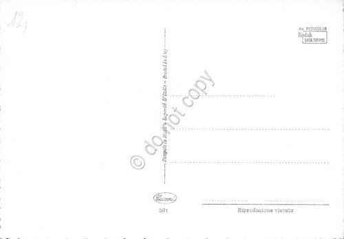 Cartolina Moto Motorini Vesta Piaggio e coppia di ragazzi Ed. … | Immagine Gallery 2
