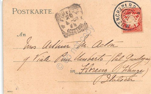 Cartolina Munchen Karlstor 1903 | Immagine Gallery 2