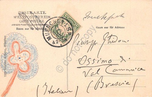 Cartolina Munchen Residens anni '10 | Immagine Gallery 2