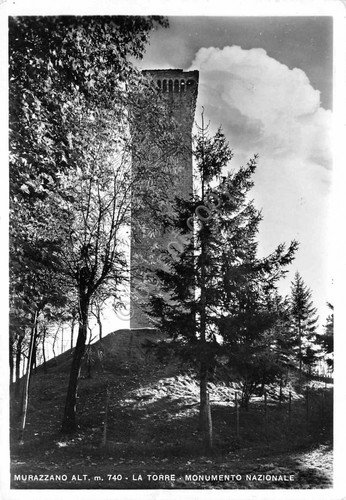 Cartolina Murazzano Torre Monumento Nazionale 1970