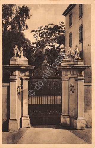 Cartolina Nancy Ecole Nationale des Eaux et Forets Portail d'entree