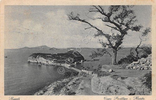 Cartolina Napoli Capo Posillipo Nisida 1933 | Immagine principale
