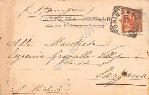 Cartolina Napoli Chiostro Certosa San Martino 1900 cca | Immagine Gallery 2