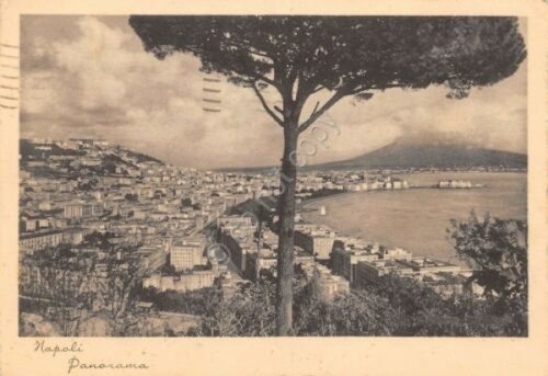 Cartolina Napoli Panorama 1935 | Immagine principale