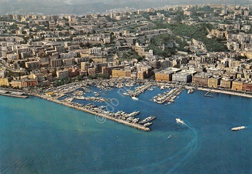 Cartolina Napoli panorama aereo edizioni SAR | Immagine principale