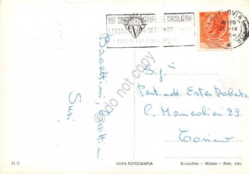 Cartolina Napoli Panorama da San Martino 1956 | Immagine Gallery 2