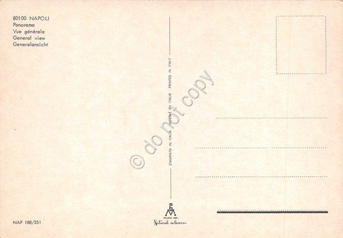 Cartolina Napoli Panorama distributore Shell | Immagine Gallery 2