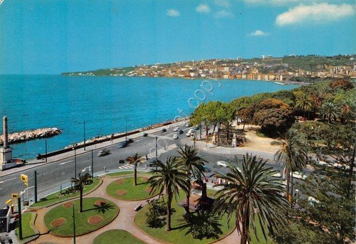 Cartolina Napoli Piazza della Vittoria e Posillippo | Immagine principale