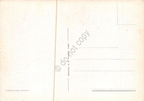 Cartolina Napoli Piazza Medaglie d'Oro Vomero animata anni '50