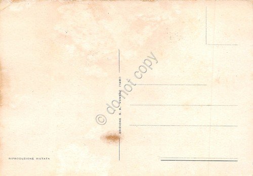 Cartolina Napoli Via Ruoppolo Via Nuova Montedonzelli Vomero anni '50