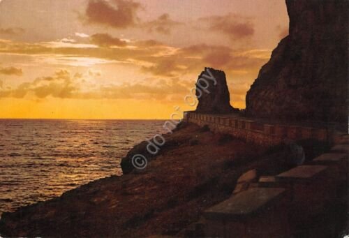 Cartolina Nardò Gallipoli Montagna spaccata al tramonto (Lecce)