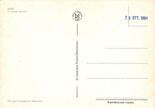 Cartolina Narni Corteo Storico Costumi | Immagine Gallery 2