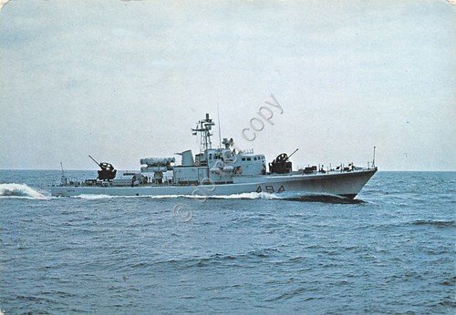 Cartolina Nave Motocannoniere Saetta Marina Militare | Immagine principale