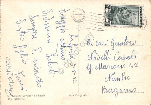 Cartolina Nave RCT Freccia 1952 | Immagine Gallery 2