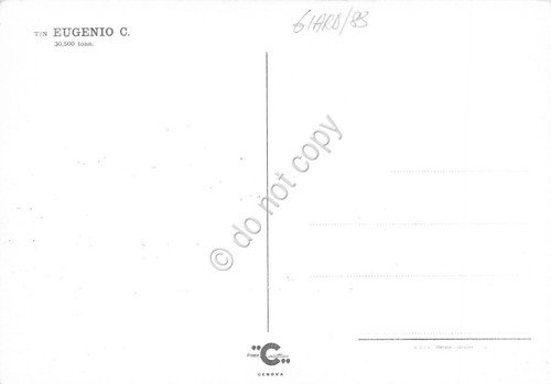 Cartolina Nave T/N Eugenio C. | Immagine Gallery 2