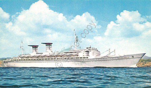 Cartolina Nave T/N Michelangelo Italia Navigazione | Immagine principale