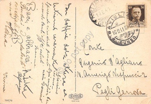 Cartolina neonato con tutina 1941 | Immagine Gallery 2