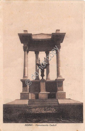 Cartolina Nervi Monumento Caduti | Immagine principale