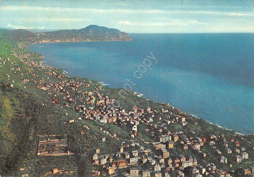 Cartolina Nervi Panorama Golfo Paradiso Monte Portofino | Immagine principale