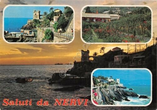 Cartolina Nervi Vedute (Genova) | Immagine principale