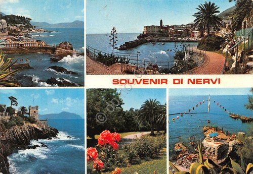 Cartolina Nervi vedute varie 1981 | Immagine principale