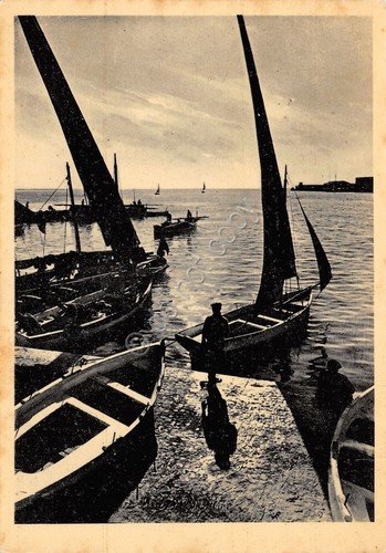 Cartolina Nettuno barche pescatori | Immagine principale