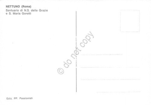 Cartolina Nettuno Santuario N. S. delle Grazie e S. M. …