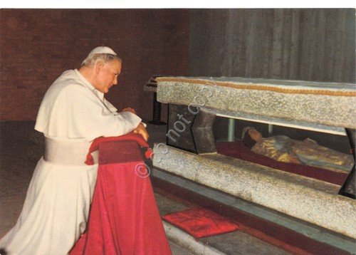 Cartolina Nettuno Santuario N. S. delle Grazie Papa Giovanni Paolo …