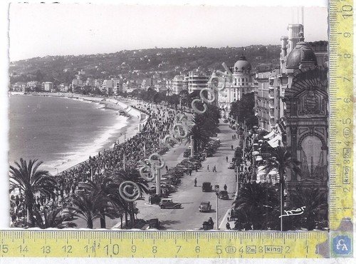 Cartolina Nice Promenade des Anglais auto d'epoca | Immagine principale