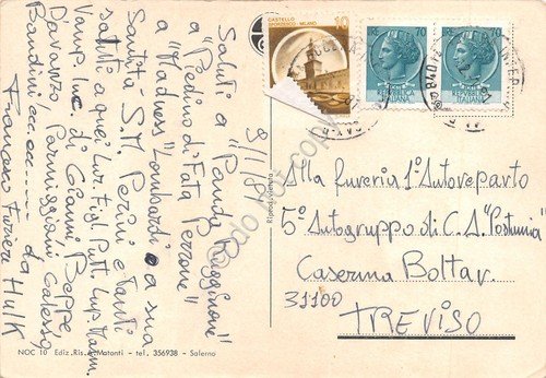 Cartolina Nocera Inferiore vedute Via Roma Piazza Santi e Municipio … | Immagine Gallery 2