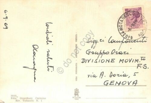 Cartolina Notaresco Monumento ai Caduti 1969 | Immagine Gallery 2