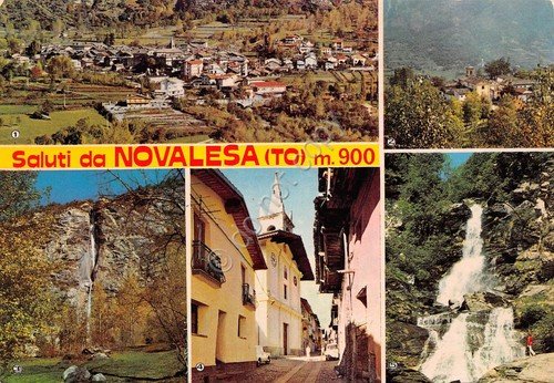 Cartolina Novalesa vedute 1978 (Torino) | Immagine principale