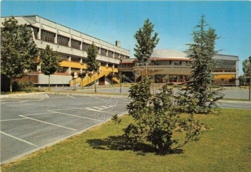 Cartolina Novara Palazzetto dello Sport 1983