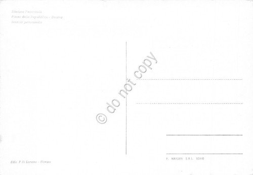 Cartolina Novara vedute stazione ferroviaria Piazza Repubblica panorama | Immagine Gallery 2