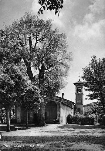 Cartolina Novi Ligure La Pieve 1953 | Immagine principale