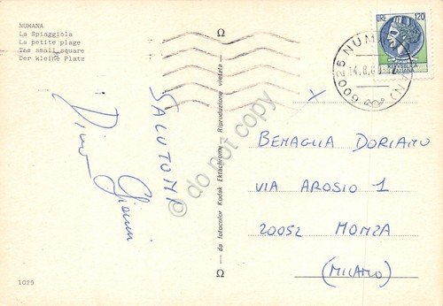 Cartolina Numana la Spiaggiola 1980 (Ancona) | Immagine Gallery 2