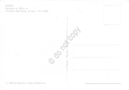 Cartolina Ognio Panorama Trattoria del Pippo da Ugo | Immagine Gallery 2