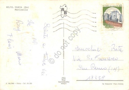 Cartolina Olbia Marinella Spiaggia (Sassari) | Immagine Gallery 2