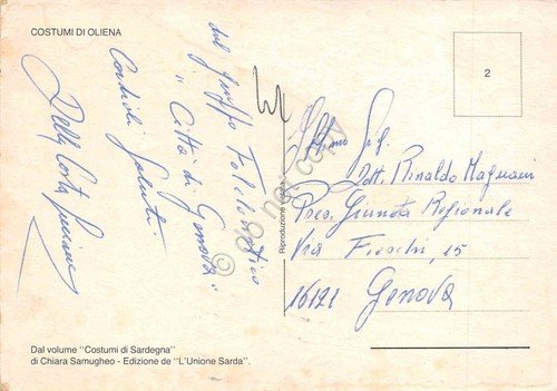 Cartolina Oliena Costumi tradizionali femminili | Immagine Gallery 2