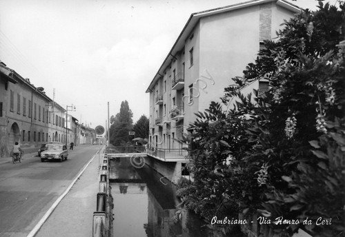 Cartolina Ombriano Via Renzo da Ceri | Immagine principale