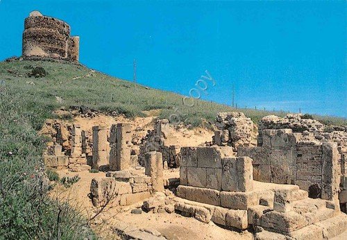 Cartolina Oristano Penisola del Sinis Scavi di Tharros