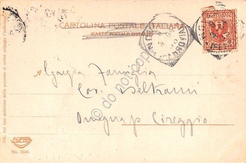 Cartolina Ornavasso Madonna del Boden e panorama 1904 | Immagine Gallery 2