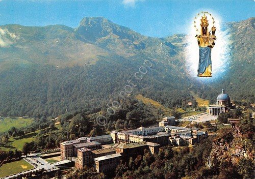 Cartolina Oropa Santuario panorama generale | Immagine principale