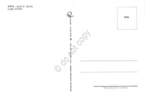 Cartolina Orta Isola San Giulio vedute varie (Novara) | Immagine Gallery 2