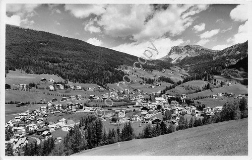 Cartolina Ortisei Val Gardena Dolomiti panorama 1953 | Immagine principale